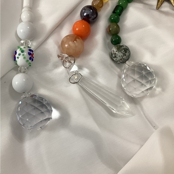 Handmade “Bahama Breeze” Porch/Lampshade Chandelier PLEASE SEE VIDEO - Picture 13 of 14